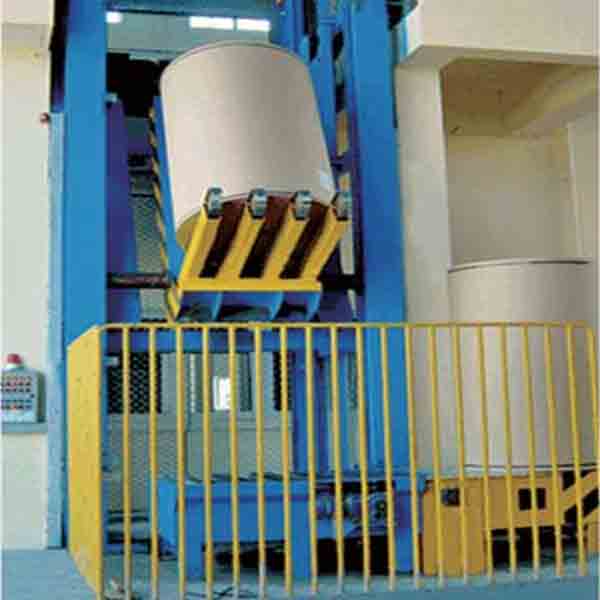 紙卷豎身升降機