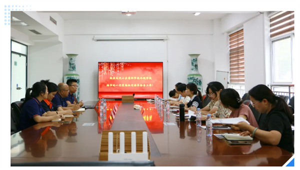 校企同行 | 山東商職學(xué)院冷鏈學(xué)院領(lǐng)導(dǎo)蒞臨深藍(lán)機(jī)器調(diào)研交流，共謀合作新篇章
